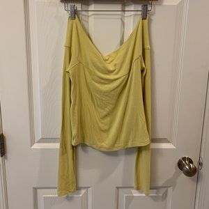 Crossed back Free People shirt